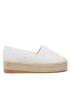 DeeZee Espadrile WS020610-01 Bela - Pepit.si