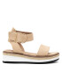 DeeZee Espadrile WS091-01 Bež - Pepit.si