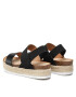 DeeZee Espadrile WS17059-09 Črna - Pepit.si