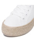 DeeZee Espadrile WS19130-3 Bela - Pepit.si