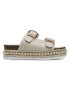 DeeZee Espadrile WS210407-01 Bež - Pepit.si