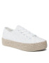 DeeZee Espadrile WSK1576-14 Bela - Pepit.si