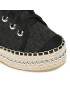 DeeZee Espadrile WSS20327-01 Črna - Pepit.si