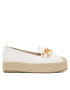 DeeZee Espadrile WSS20375-27 Bela - Pepit.si