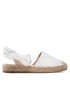 DeeZee Espadrile WSS20458-03 Bela - Pepit.si