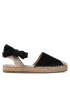 DeeZee Espadrile WSS20458-03 Črna - Pepit.si