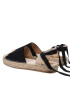 DeeZee Espadrile WSS20458-03 Črna - Pepit.si