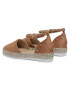 DeeZee Espadrile WSS899-02 Rjava - Pepit.si