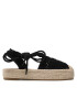 DeeZee Espadrile WSS990-116 Črna - Pepit.si