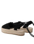 DeeZee Espadrile WSS990-116 Črna - Pepit.si