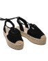 DeeZee Espadrile WSS990-116 Črna - Pepit.si