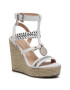 DeeZee Espadrile WYL2541-1 Bela - Pepit.si