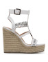 DeeZee Espadrile WYL2541-1 Bela - Pepit.si