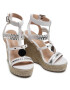 DeeZee Espadrile WYL2541-1 Bela - Pepit.si