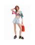 Desigual Bluza 23SWMW09 Pisana Regular Fit - Pepit.si