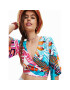 Desigual Bluza 23SWMW09 Pisana Regular Fit - Pepit.si