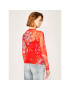 Desigual Bluza Cracovia 20SWTKB5 Rdeča Regular Fit - Pepit.si