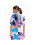 Desigual Bluza MONSIEUR CHRISTIAN LACROIX Rina 23SWBW15 Vijolična Regular Fit - Pepit.si