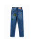 Desigual Jeans hlače 23SBDD02 Modra Regular Fit - Pepit.si