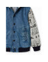 Desigual Jeans jakna 23SBED01 Mornarsko modra Oversize - Pepit.si