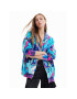 Desigual Jopa 23SWSK34 Turkizna Oversize - Pepit.si