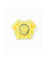 Desigual Majica SMILEY WORLD 23SGTK23 Rumena Flare Fit - Pepit.si