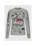 Desigual Pulover Paloma 21WWJFAE Siva Regular Fit - Pepit.si