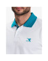 Diadora Polo majica Core 102.179369 Bela Regular Fit - Pepit.si