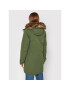 Didriksons Parka Ellen 503870 Zelena Regular Fit - Pepit.si