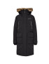 Didriksons Parka Leona 503157 Črna Classic Fit - Pepit.si