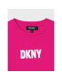 DKNY Bluza D35S32 M Roza Regular Fit - Pepit.si