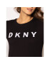 DKNY Majica W3276CNA Črna Regular Fit - Pepit.si