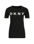 DKNY Majica W3276CNA Črna Regular Fit - Pepit.si