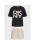 DKNY Pižama YI2522591 Pisana Regular Fit - Pepit.si