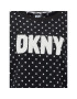 DKNY Pižama YI2822603F Črna Regular Fit - Pepit.si