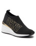 DKNY Superge -Pavi-Slip On Wedge Črna - Pepit.si