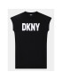 DKNY Vsakodnevna obleka D32898 D Črna Regular Fit - Pepit.si