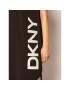 DKNY Vsakodnevna obleka P0RD1B2J Črna Regular Fit - Pepit.si