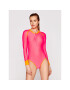 Drivemebikini Kopalni kostum 1980 Onepiece 2016-DRV-004_PO Roza - Pepit.si