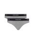 Dsquared2 Underwear Set 2 parov klasičnih spodnjih hlačk D8X401800.26202 Siva - Pepit.si