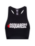 Dsquared2 Underwear Top nedrček D8RG03480 Črna - Pepit.si