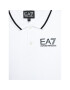 EA7 Emporio Armani Polo majica 8NBF51 BJ02Z 1100 Bela Regular Fit - Pepit.si