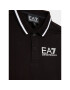 EA7 Emporio Armani Polo majica 8NBF51 BJ02Z 1200 Črna Regular Fit - Pepit.si