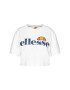 Ellesse Majica Alberta SGS04484 Bela Cropped Fit - Pepit.si