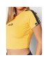 Ellesse Majica Latus SGK12165 Rumena Cropped Fit - Pepit.si