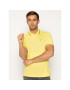 Emporio Armani Polo majica 8N1F2B 1JPTZ 0255 Rumena Slim Fit - Pepit.si