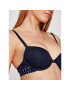 Emporio Armani Underwear Push-Up nedrček 164394 1P227 00135 Mornarsko modra - Pepit.si