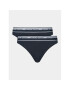 Emporio Armani Underwear Set 2 parov brazilskih spodnjih hlačk 163337 4R227 00135 Mornarsko modra - Pepit.si