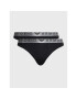 Emporio Armani Underwear Set 2 parov tangic 163333 3R235 00020 Črna - Pepit.si