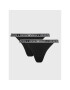 Emporio Armani Underwear Set 2 parov tangic 164522 2F227 00020 Črna - Pepit.si